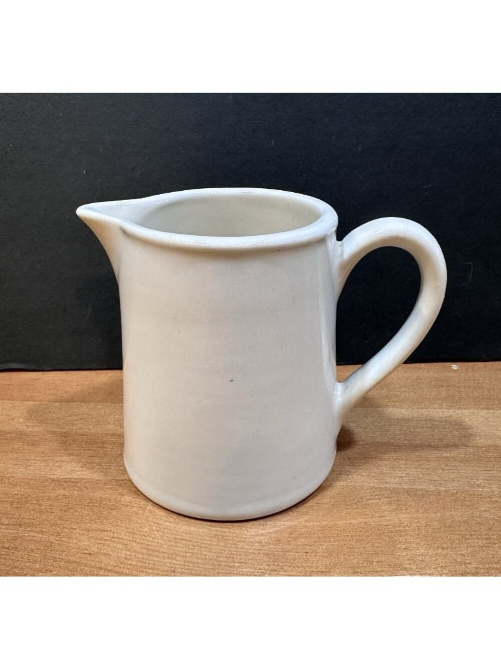 Hall White Creamer Pitcher Vintage Restaurant Ware Vitrified China USA No 379